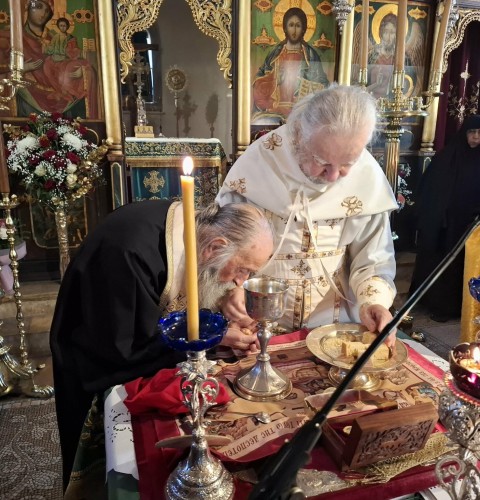 Η Θ. Λειτουργία του Αγίου Ιακώβου του Αδελφοθέου στην Ι.Μ. Μεταμορφώσεως του Σωτήρος Κύμης gallery image 8