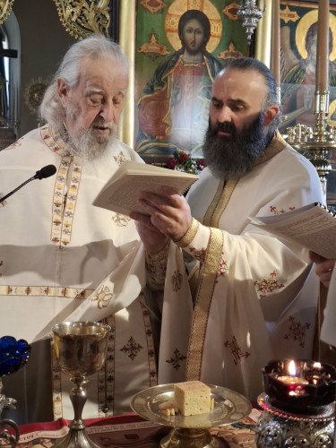 Η Θ. Λειτουργία του Αγίου Ιακώβου του Αδελφοθέου στην Ι.Μ. Μεταμορφώσεως του Σωτήρος Κύμης gallery image 6