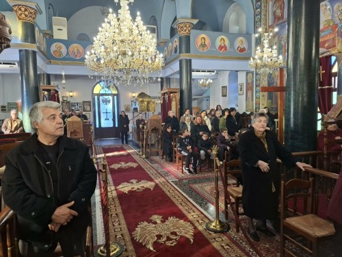 Πρωτοχρονιάτικη Θεία Λειτουργία στη Μητρόπολη Καρυστίας gallery image 9