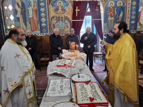 Πρωτοχρονιάτικη Θεία Λειτουργία στη Μητρόπολη Καρυστίας gallery image 7