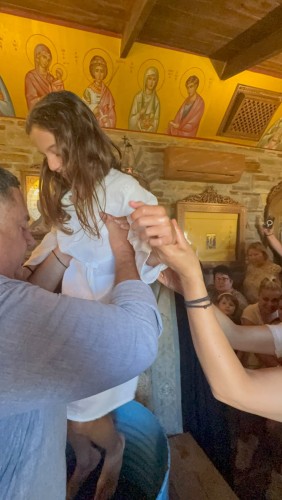 Οι πρώτες Βαπτίσεις στο Παρεκκλήσι μας!! gallery image 3