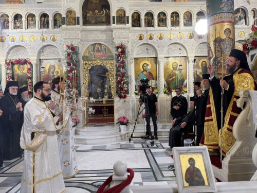 Μέγας Πανηγυρικός Αρχιερατικός Εσπερινός Αγ. Ιωάννου του Ρώσου gallery image 24