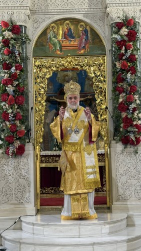 Αρχιερατικό Συλλείτουργο και Λιτανεία σκηνώματος επί τη εορτεί του Αγίου Ιωάννου του Ρώσου gallery image 23