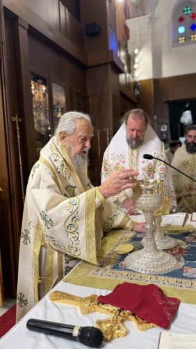 Αρχιερατικό Συλλείτουργο και Λιτανεία σκηνώματος επί τη εορτεί του Αγίου Ιωάννου του Ρώσου gallery image 30