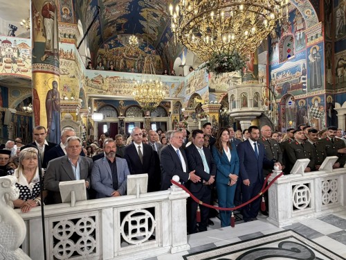 Αρχιερατικό Συλλείτουργο και Λιτανεία σκηνώματος επί τη εορτεί του Αγίου Ιωάννου του Ρώσου gallery image 31