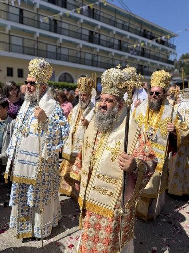 Αρχιερατικό Συλλείτουργο και Λιτανεία σκηνώματος επί τη εορτεί του Αγίου Ιωάννου του Ρώσου gallery image 38