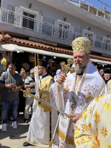 Αρχιερατικό Συλλείτουργο και Λιτανεία σκηνώματος επί τη εορτεί του Αγίου Ιωάννου του Ρώσου gallery image 41
