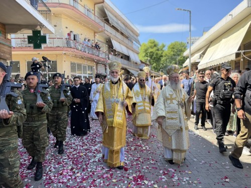 Αρχιερατικό Συλλείτουργο και Λιτανεία σκηνώματος επί τη εορτεί του Αγίου Ιωάννου του Ρώσου gallery image 52