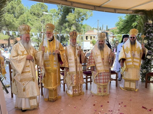 Αρχιερατικό Συλλείτουργο και Λιτανεία σκηνώματος επί τη εορτεί του Αγίου Ιωάννου του Ρώσου gallery image 57